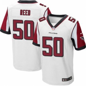 Mens Nike Atlanta Falcons #50 Brooks Reed Elite White NFL Jersey