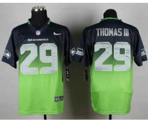 Nike jerseys seattle seahawks #29 earl thomas blue-green[Elite drift fashion][second version]