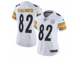 Women Nike Pittsburgh Steelers #82 John Stallworth Vapor Untouchable Limited White NFL Jersey