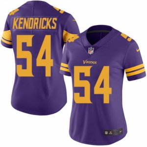 Women\'s Nike Minnesota Vikings #54 Eric Kendricks Limited Purple Rush NFL Jersey