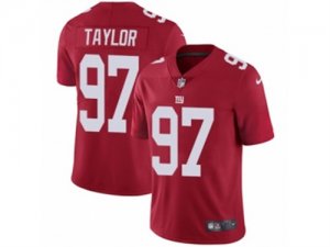 Nike New York Giants #97 Devin Taylor Red Alternate Vapor Untouchable Limited Player NFL Jersey