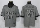 Nike Eagles #27 Malcolm Jenkins Gray Gridiron Gray Vapor Untouchable Limited Jersey