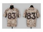 Nike jerseys denver broncos #83 welker camo[2013 new Elite][USMC]