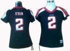 women Atlanta Falcons #2 Matt Ryan black