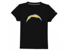 nike san diego chargers sideline legend authentic logo youth T-Shirt black