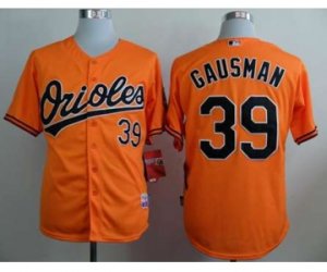 mlb jerseys baltimore orioles #39 gausman orange