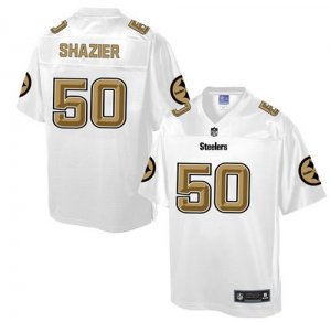 Nike Pittsburgh Steelers #50 Ryan Shazier White Men NFL Pro Line Fashion Game Jersey