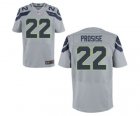 Men's Nike Seattle Seahawks #22 C.J. Prosise Elite Grey Alternate NFL Jersey