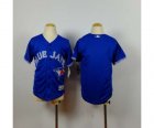 Youth mlb jerseys toronto blue jays blank blue