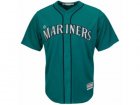 Youth Seattle Mariners Majestic Northwest Blank Green Alternate Cool Base Jersey