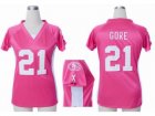 Nike Women green bay packers #21 woodson pink jerseys[draft him ii top]