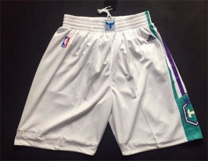 Mens Charlotte Hornets White Swingman Short