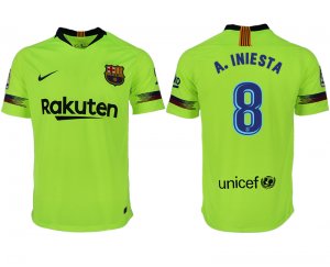 2018-19 Barcelona 8 A. INIESTA Away Thailand Soccer Jersey