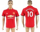2017-18 Manchester United 10 IBRAHIMOVIC Home Thailand Soccer Jersey