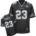 nfl dallas cowboys #23 tashard choice black[50th patch]