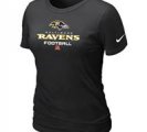 Women Baltimore Ravens black T-Shirt