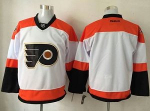 Men Philadelphia Flyers Blank White 3rd Stitched NHL Jersey