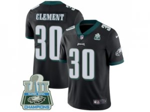 Youth Nike Philadelphia Eagles #30 Corey Clet Black Alternate Super Bowl LII Champions Stitched NFL Vapor Untouchable Limited Jersey