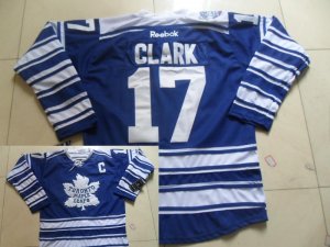 nhl jerseys toronto maple leafs #17 CLARK blue[2014 winter classic]