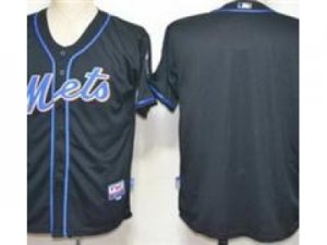 MLB New York Mets Blank Black Jerseys