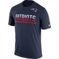 Mens New England Patriots Nike Practice Legend Performance T-Shirt Navy