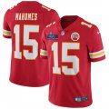 Nike Chiefs #15 Patrick Mahomes Red Super Bowl LVII Vapor Untouchable Limited
