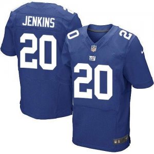 Men Nike New York Giants #20 Janoris Jenkins Royal Blue Team Color Men Stitched NFL Elite Jersey