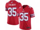 Nike Buffalo Bills #35 Mike Tolbert Limited Red Rush NFL Jersey