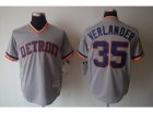 mlb jerseys detroit tigers #35 verlander grey[2012]