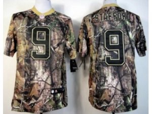 Nike NFL Detroit Lions #9 Matthew Stafford Camo Realtree Elite Jerseys