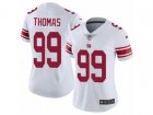 Women Nike New York Giants #99 Robert Thomas Vapor Untouchable Limited White NFL Jersey