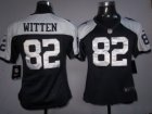 Nike Women Dallas Cowboys #82 Jason Witten Blue Thankgivings jerseys