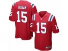 Mens Nike New England Patriots #15 Chris Hogan Game Red Alternate NFL Jersey