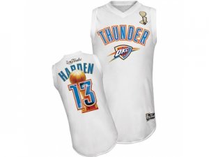 nba oklahoma city thunder #13 harden white[champions]