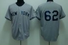 mlb new york yankees #62 chamberlain grey(2009 logo)