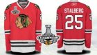 nhl jerseys chicago blackhawks #25 stalberg red[2013 Stanley cup champions]