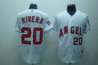 mlb los angeles angels #20 rivera white[cool base]