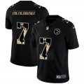 Nike Steelers #7 Ben Roethlisberger Black Statue Of Liberty Limited Jersey