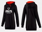 Women Indianapolis Colts Logo Pullover Hoodie-091