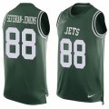 Mens Nike New York Jets #88 Austin Seferian-Jenkins Limited Green Player Name & Number Tank Top NFL Jersey