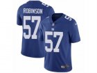 Mens Nike New York Giants #57 Keenan Robinson Vapor Untouchable Limited Royal Blue Team Color NFL Jersey