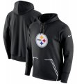 Pittsburgh Steelers Nike Champ Drive Vapor Speed Pullover Hoodie Black