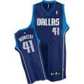 nba Dallas Mavericks #41 Dirk Nowitzki Swingman blue