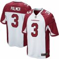 Mens Nike Arizona Cardinals #3 Carson Palmer Game White NFL Jersey