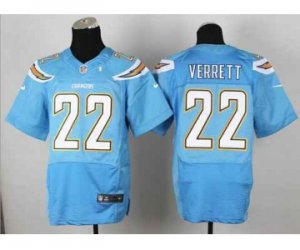 Nike jerseys san diego chargers #22 verrett lt.blue[new Elite]