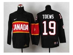 youth nhl jerseys team canada #19 toews black[2014 winter olympics]