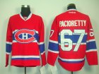 nhl montreal canadiens #67 pacioretty red