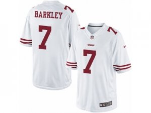 Mens Nike San Francisco 49ers #7 Matt Barkley Limited White NFL Jersey