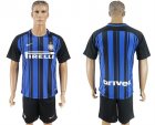 2017-18 Inter Milan Home Soccer Jersey