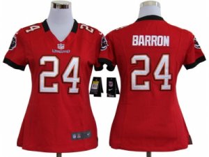 Nike Women Tampa Bay Buccaneers #24 Mark Barron Red Jerseys